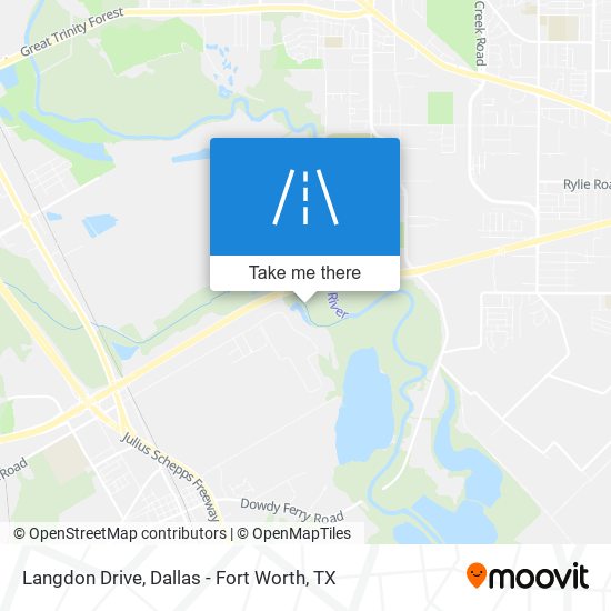 Mapa de Langdon Drive