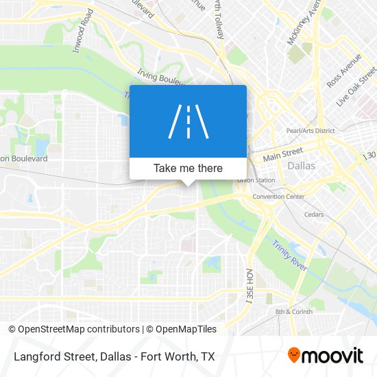 Mapa de Langford Street