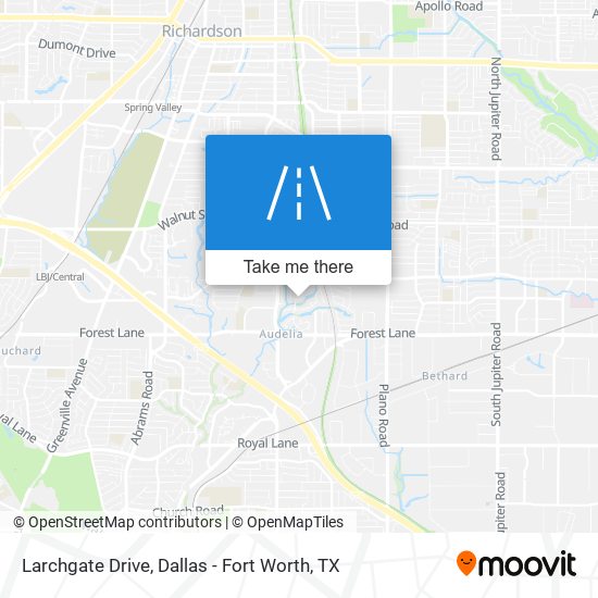 Mapa de Larchgate Drive