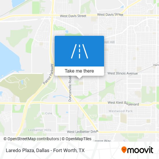 Laredo Plaza map