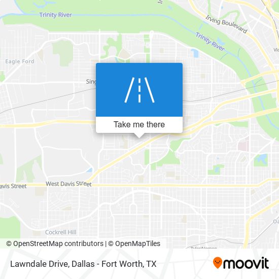 Lawndale Drive map