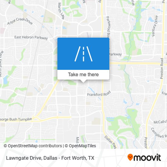 Lawngate Drive map