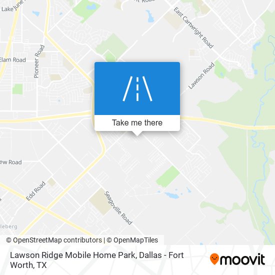 Mapa de Lawson Ridge Mobile Home Park