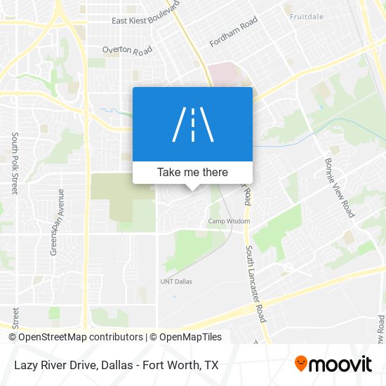 Lazy River Drive map