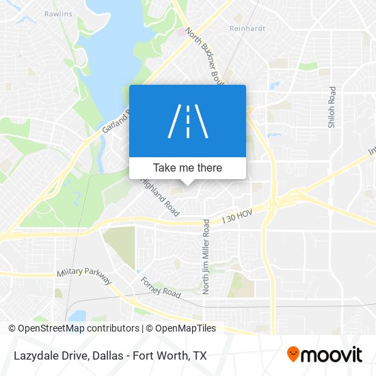 Mapa de Lazydale Drive