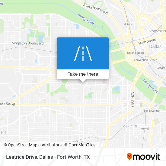 Leatrice Drive map