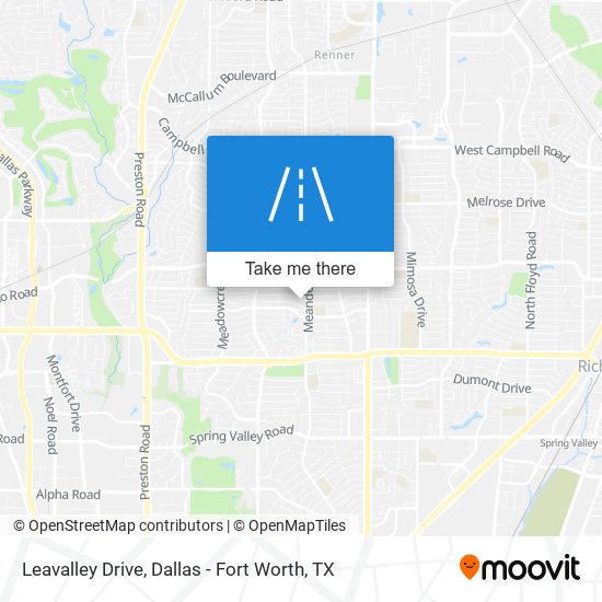 Leavalley Drive map