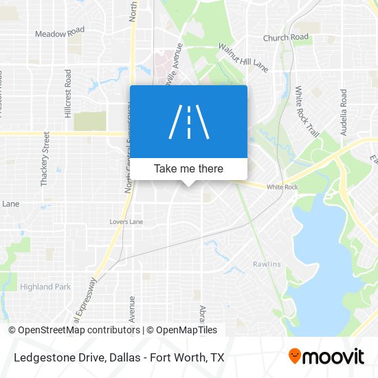 Ledgestone Drive map