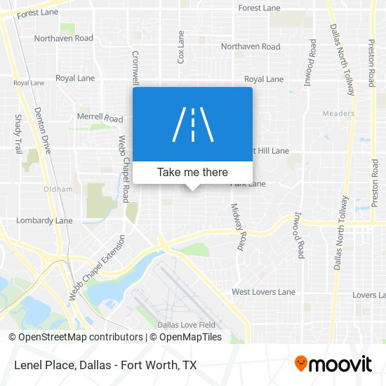 Mapa de Lenel Place