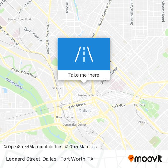 Leonard Street map