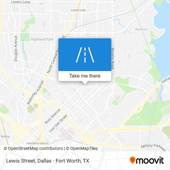 Mapa de Lewis Street