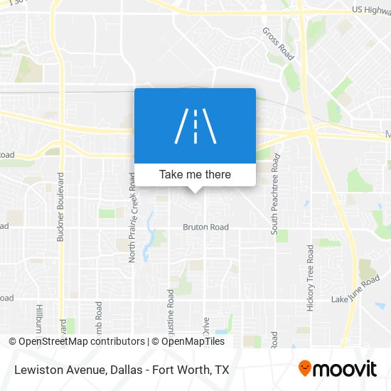 Lewiston Avenue map