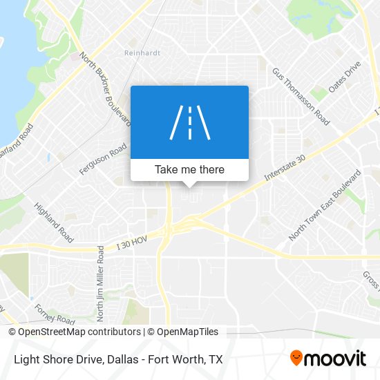 Light Shore Drive map