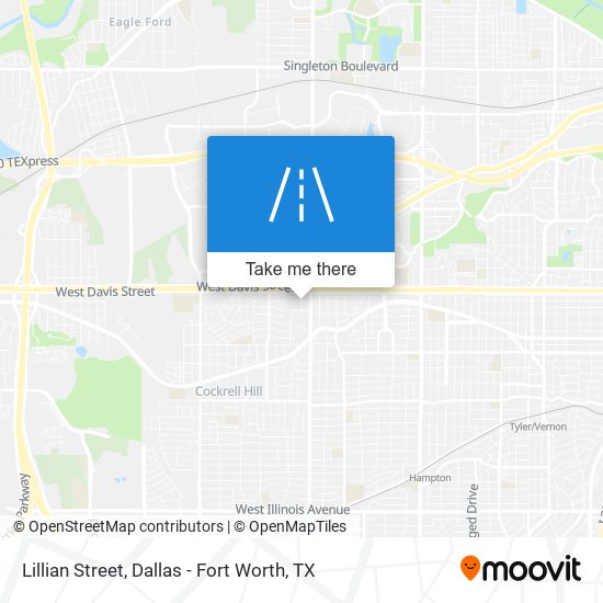 Lillian Street map