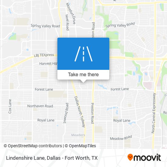 Mapa de Lindenshire Lane
