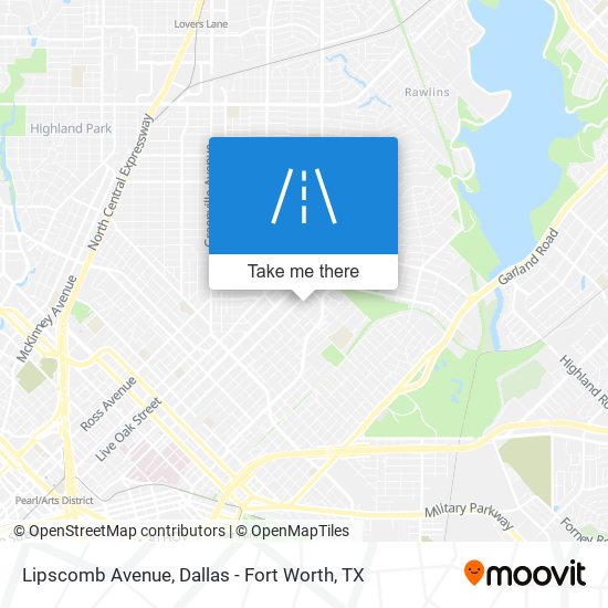 Lipscomb Avenue map