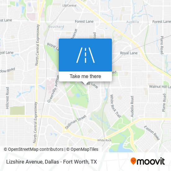 Mapa de Lizshire Avenue