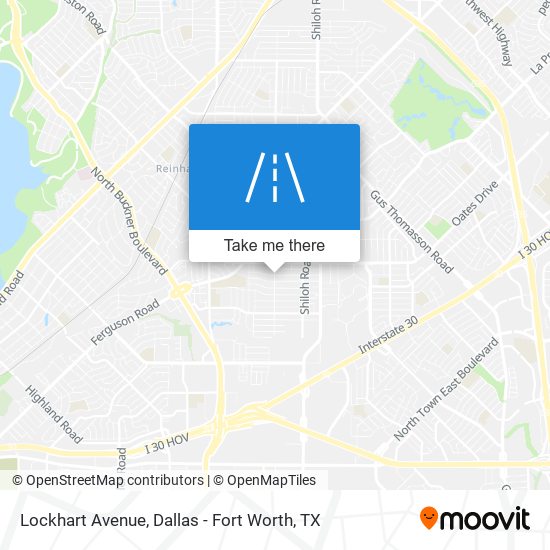 Mapa de Lockhart Avenue