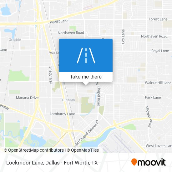 Mapa de Lockmoor Lane