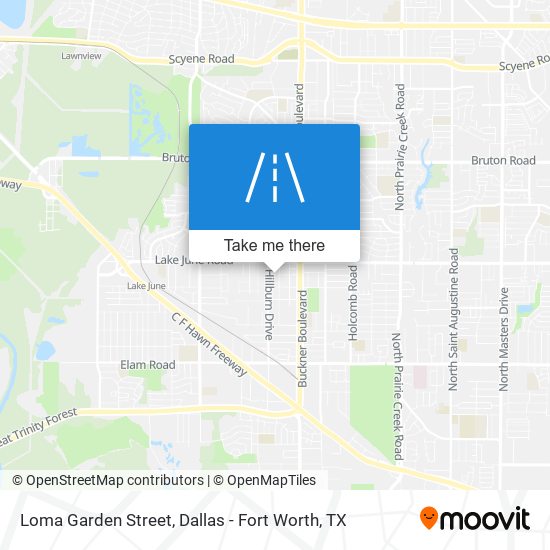 Loma Garden Street map