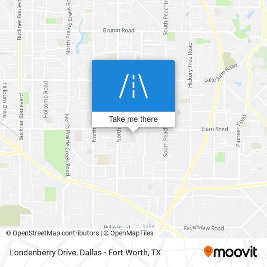 Mapa de Londenberry Drive