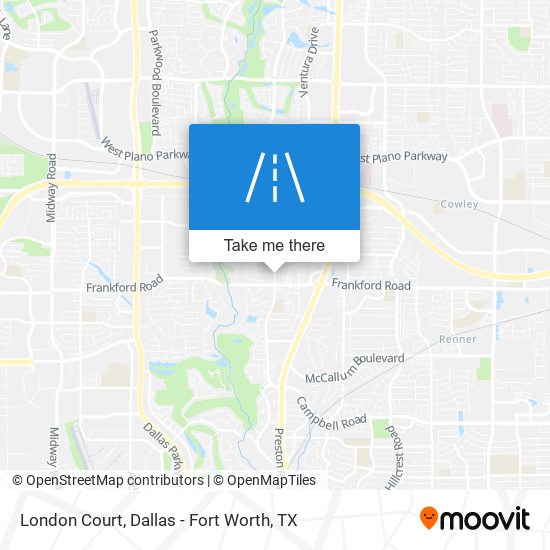 London Court map