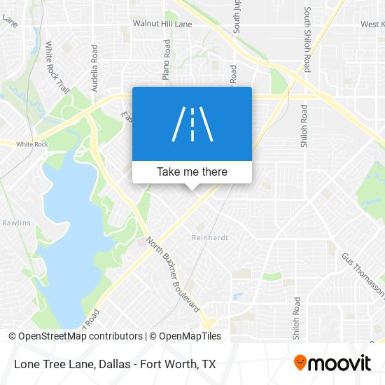 Lone Tree Lane map