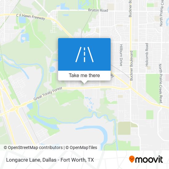 Mapa de Longacre Lane