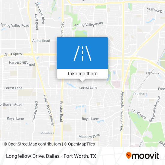 Longfellow Drive map