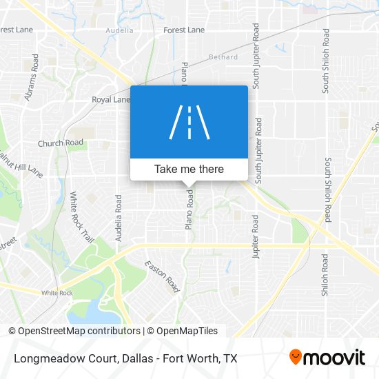 Longmeadow Court map