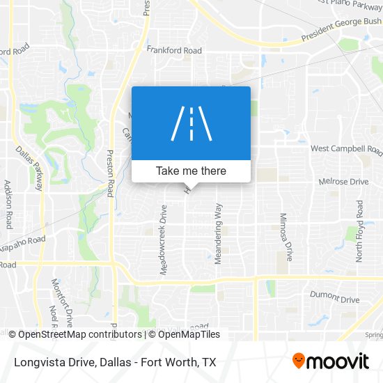 Longvista Drive map