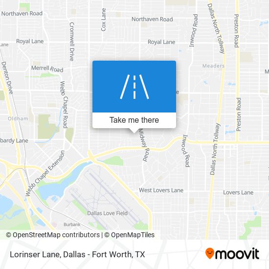 Mapa de Lorinser Lane