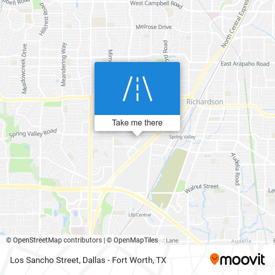 Los Sancho Street map