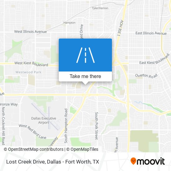 Mapa de Lost Creek Drive