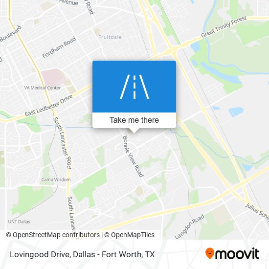 Mapa de Lovingood Drive