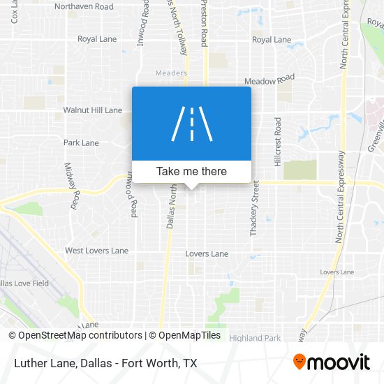 Mapa de Luther Lane