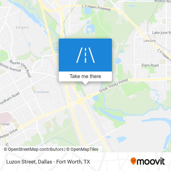 Luzon Street map