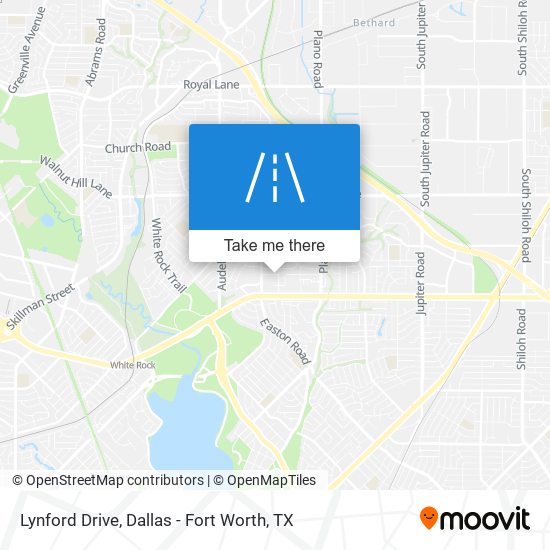 Mapa de Lynford Drive