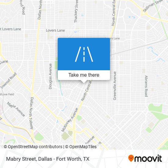 Mabry Street map