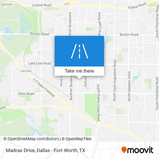 Mapa de Madras Drive