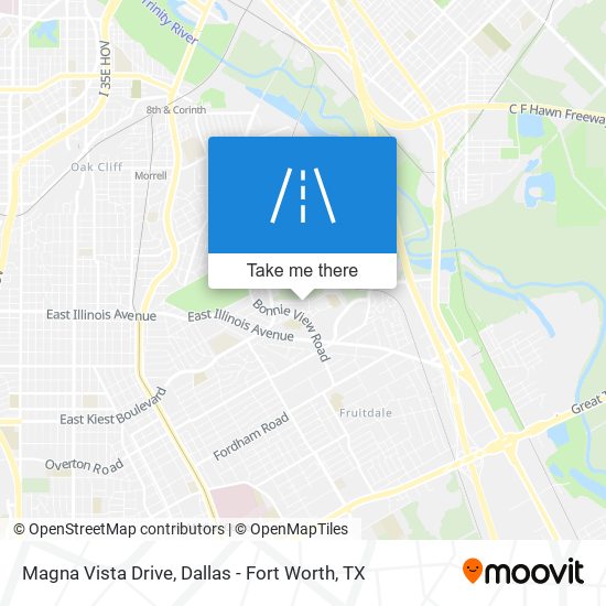 Magna Vista Drive map