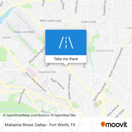 Mahanna Street map
