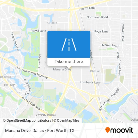 Mapa de Manana Drive