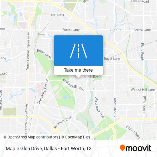Mapa de Maple Glen Drive