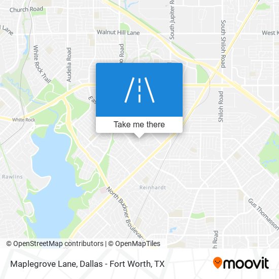 Maplegrove Lane map