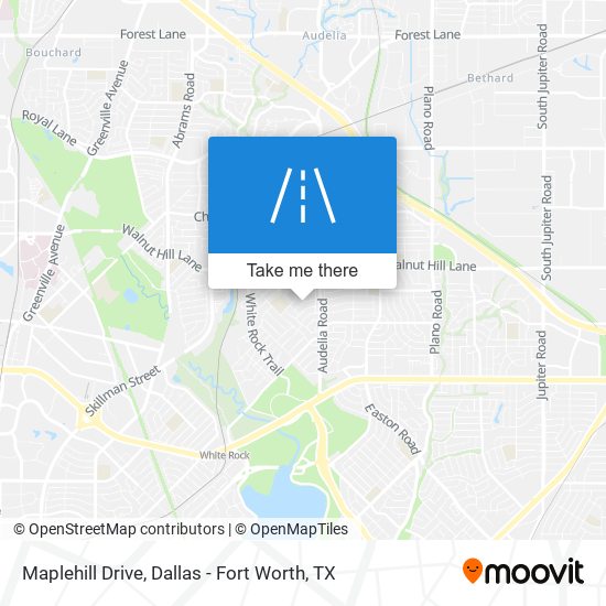 Maplehill Drive map