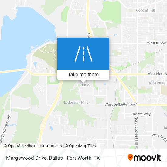 Margewood Drive map