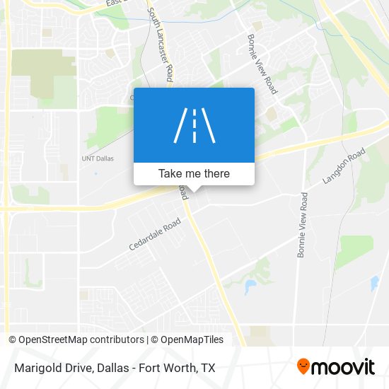 Marigold Drive map
