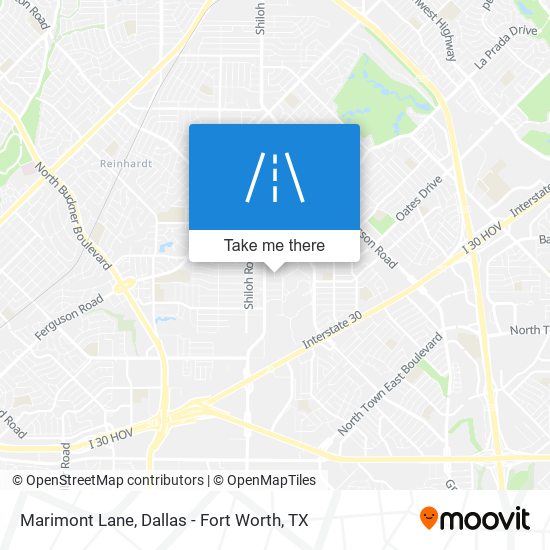 Marimont Lane map