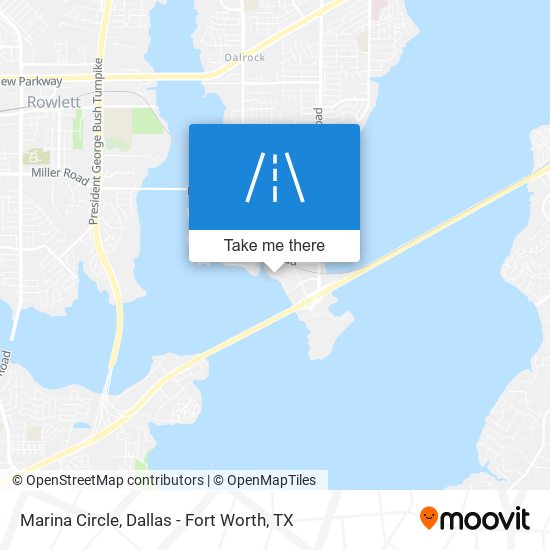 Marina Circle map